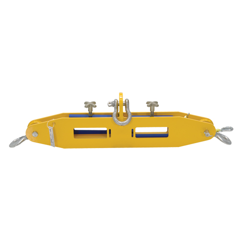 Poutre de levage pour chariot &eacute;l&eacute;vateur, Ouverture des fourches 7" x 2-1/2" Meunier Outillage Industriel