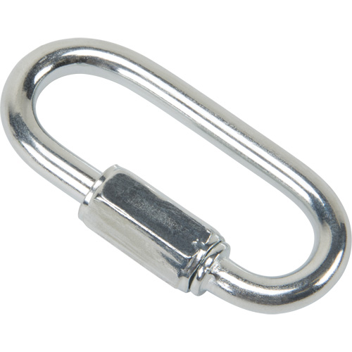 Zinc Plated Quick Link, 660 lbs (0.33 tons), 3/16" Meunier Outillage Industriel