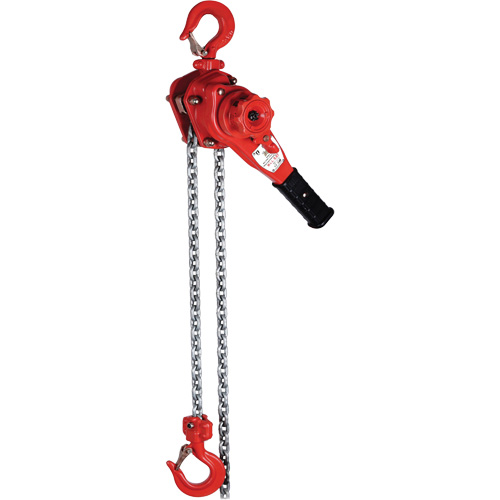 VQ Super Series Lever Hoist, 10' Lift, 7050 lbs. (3.525 tons) Capacity, Grade 100 Alloy Chain Meunier Outillage Industriel