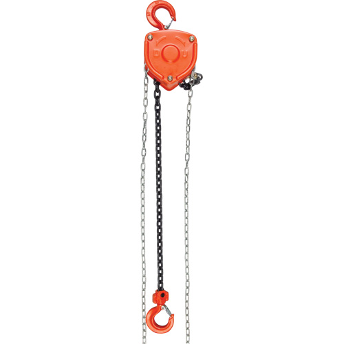 Chain Hoist, 10' Lift, 10000 lbs. (5 tons) Capacity, Alloy Steel Chain Meunier Outillage Industriel