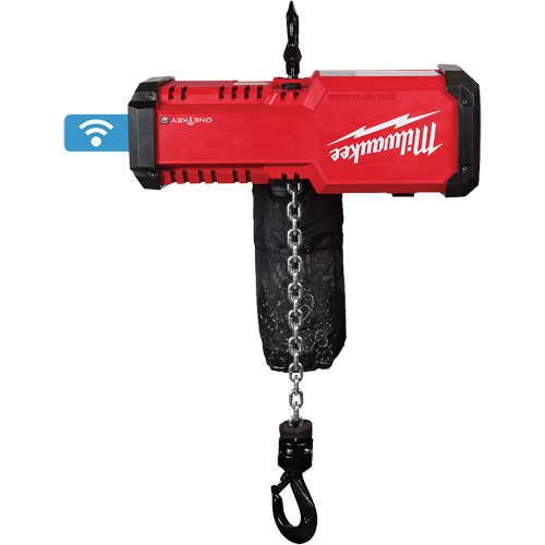 Palan compact &agrave; chaîne 1 tonne M18 avec ONE-KEY, Capacit&eacute; 2204 lb (1 tonnes) Meunier Outillage Industriel