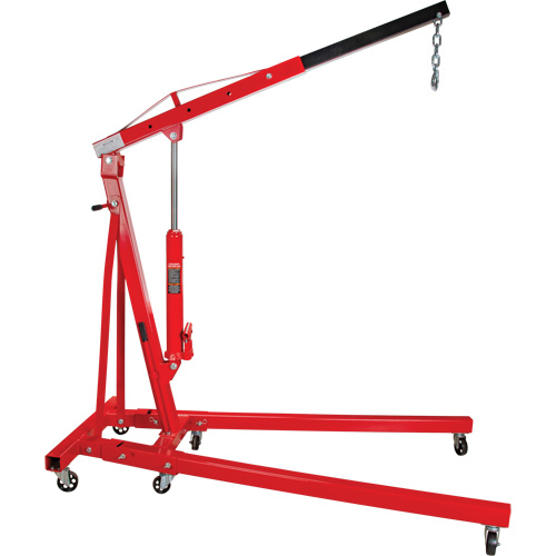 Folding Shop Crane, 4000 lbs. (2 tons) Capacity Meunier Outillage Industriel