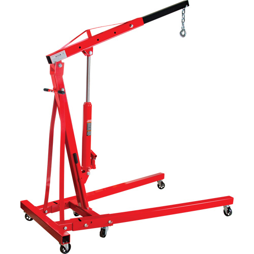 Folding Shop Crane, 4000 lbs. (2 tons) Capacity Meunier Outillage Industriel