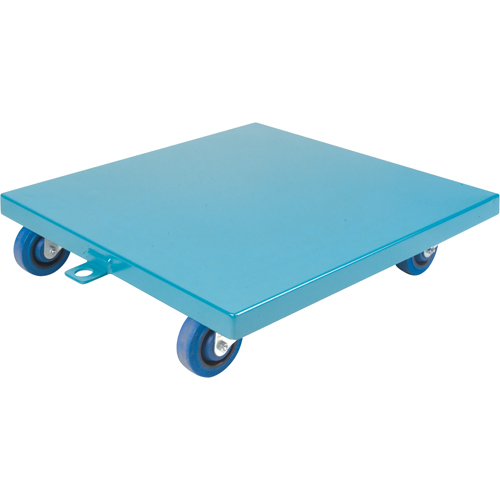 Plateaux roulants en acier, 24" la x 24" p x 7" h, Capacit&eacute; de 1200 lb Meunier Outillage Industriel