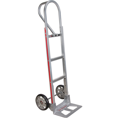 Knocked Down Hand Truck, P-Handle Handle, Aluminum, 52" Height, 500 lbs. Capacity Meunier Outillage Industriel