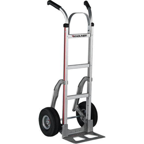 Knocked Down Hand Truck, Dual Handle, Aluminum, 48" Height, 500 lbs. Capacity Meunier Outillage Industriel