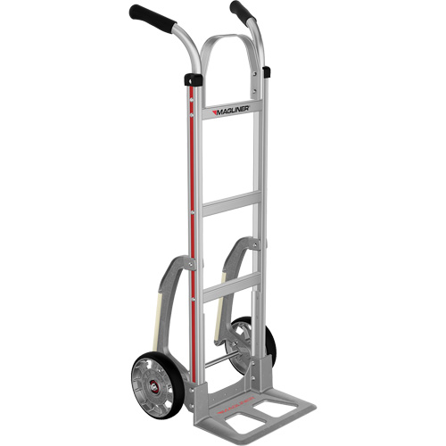Knocked Down Hand Truck, Dual Handle, Aluminum, 48" Height, 500 lbs. Capacity Meunier Outillage Industriel