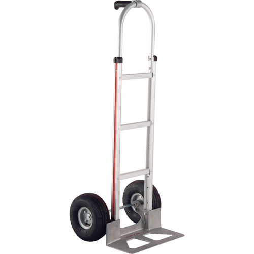 Knocked Down Hand Truck, Single Grip Handle, Aluminum, 52" Height, 500 lbs. Capacity Meunier Outillage Industriel