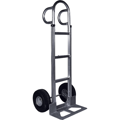 Knocked Down Hand Truck, P-Handle Handle, Aluminum, 52" Height, 500 lbs. Capacity Meunier Outillage Industriel