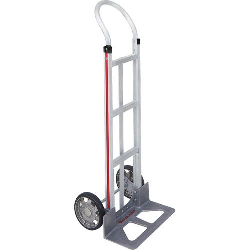 Knocked Down Hand Truck, Continuous Handle, Aluminum, 48" Height, 500 lbs. Capacity Meunier Outillage Industriel