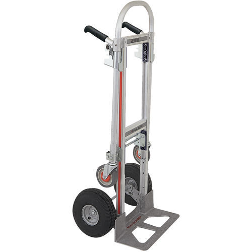 Gemini&reg; Convertible Hand Trucks, Aluminum, 1000 lbs. Capacity Meunier Outillage Industriel
