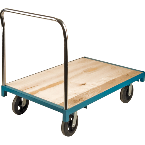 Heavy-Duty Platform Truck, 48" L x 30" W, 2000 lbs. Capacity, Rubber Casters Meunier Outillage Industriel