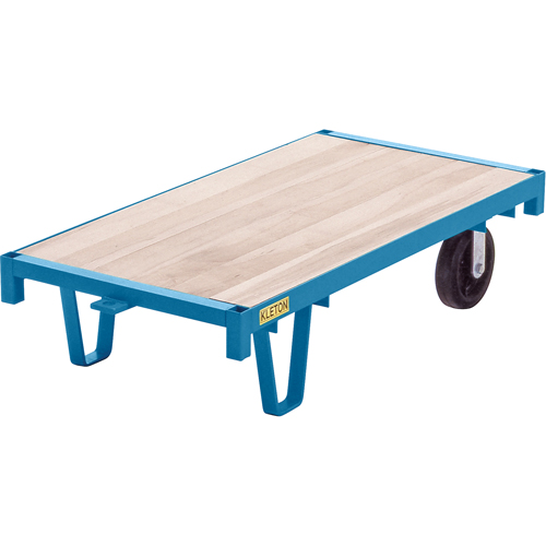 Specialized Platform Decks - Semi Live Skids, 48" L x 24" W, 2000 lbs. Capacity, Rubber Casters Meunier Outillage Industriel