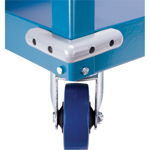 Corner Bumper, Non-marking Rubber, Grey Meunier Outillage Industriel