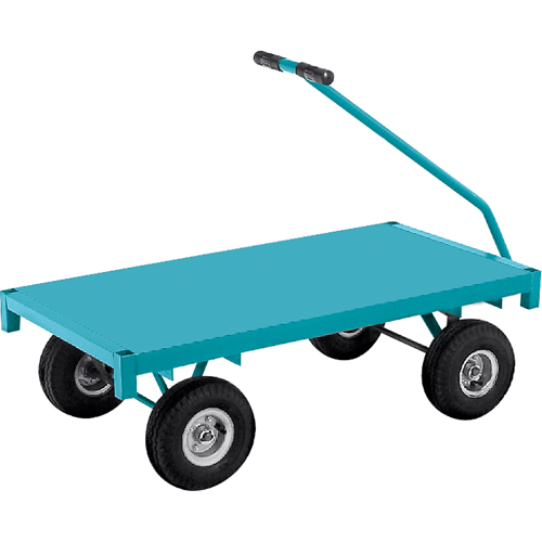 Platform Trucks - Ergonomic Platform Wagon Trucks, 24" W x 48" L, 1000 lbs. Capacity Meunier Outillage Industriel