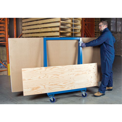 A-Frame Sheet/Panel Truck, 36" x 24" x 55", 1200 lbs. Capacity Meunier Outillage Industriel
