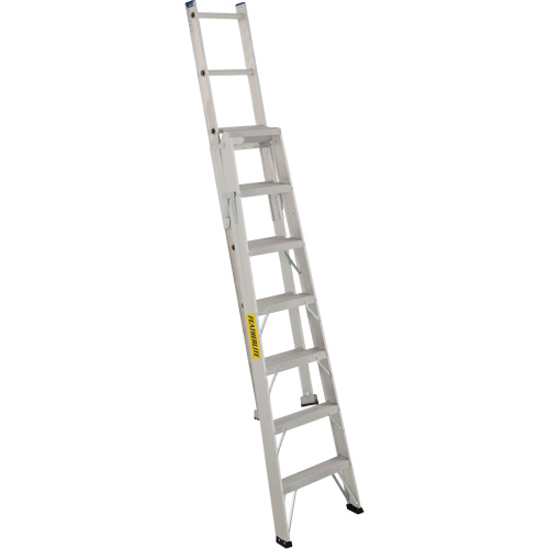 2700 Series Industrial Duty Multi-Way Ladders, 7', Aluminum, 250 lbs. Cap., ANSI 1, CSA 1 Meunier Outillage Industriel