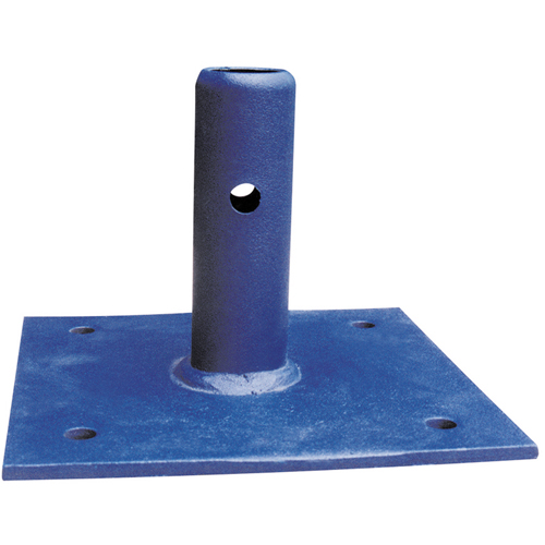 Scaffolding Accessories - Fixed Base Plate, Base Plate, 6" W x 6" H Meunier Outillage Industriel
