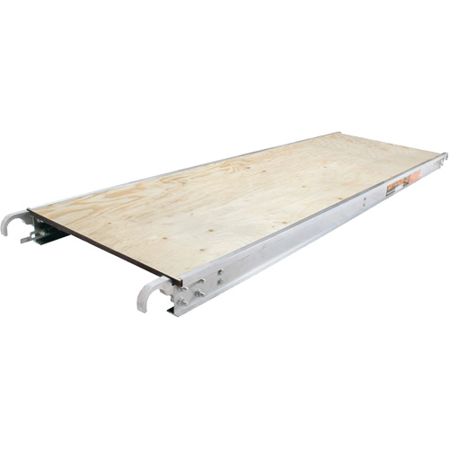 Plateformes de travail - Plancher en contreplaqu&eacute;, Bois, 7' lo x 24" la Meunier Outillage Industriel