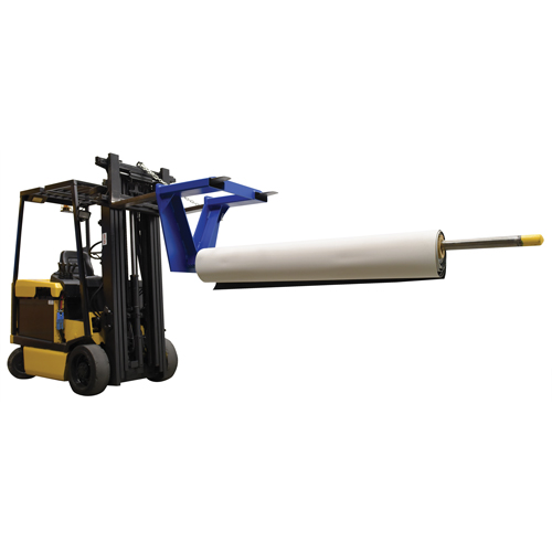 Forklift Carpet Boom, 108-1/2" Length, Fork Mount, 2500 lbs. Capacity Meunier Outillage Industriel