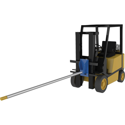 Forklift Carpet Boom, 108-1/2" Length, Carriage Mount, 2500 lbs. Capacity Meunier Outillage Industriel