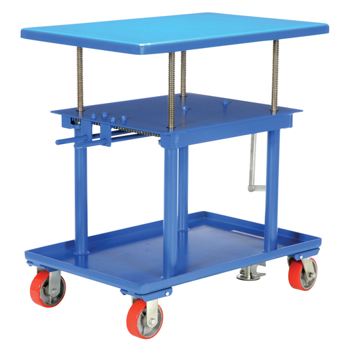 Table &eacute;l&eacute;vatrice hydraulique, 24" lo x 36" la, Acier, Capacit&eacute; 2000 lb Meunier Outillage Industriel