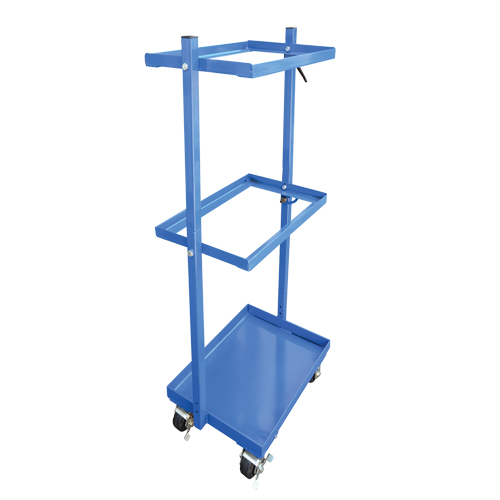 Chariot &agrave; cueillette, Acier, 30-11/16" la x 19-1/4" p, 3 tablettes, Capacit&eacute; 300 lb Meunier Outillage Industriel