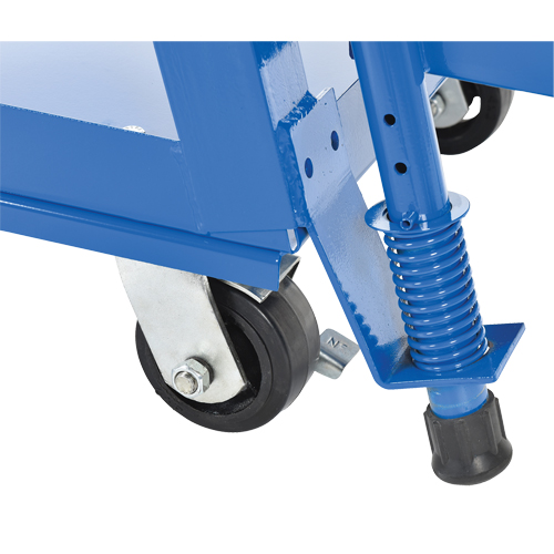 Chariot &agrave; cueillette, Acier, 21-7/8" la x 56-1/8" p, 3 tablettes, Capacit&eacute; 1000 lb Meunier Outillage Industriel