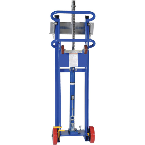 Gerbeur &agrave; plateforme hydraulique, M&eacute;canisme Pompe au pied, Capacit&eacute; de 750 lb, Levage max de 52" Meunier Outillage Industriel