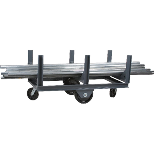 Bar Cradle Truck, 60" L x 28" W x 29" H, 10000 lbs. Capacity, Phenolic Wheels Meunier Outillage Industriel