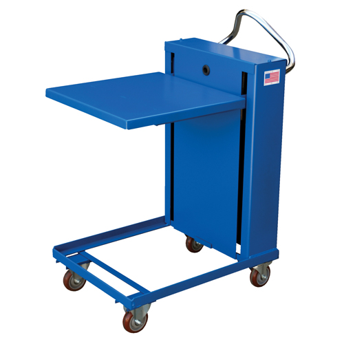 Plateformes auto-&eacute;l&eacute;vatrices, 20" lo x 20" la, Acier, Capacit&eacute; 230 lb Meunier Outillage Industriel
