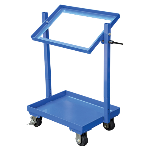 Chariot &agrave; cueillette, Acier, 30-11/16" la x 19-1/4" p, 2 tablettes, Capacit&eacute; 200 lb Meunier Outillage Industriel