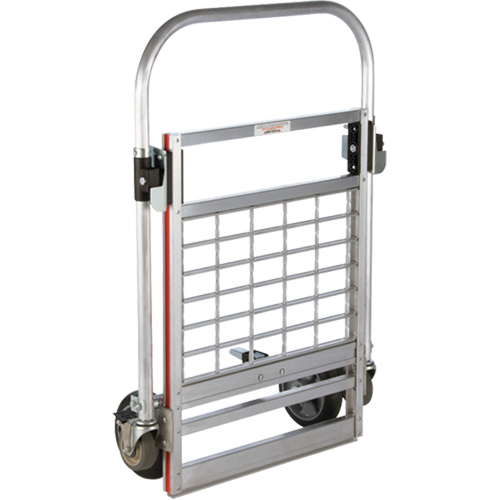Four Wheel Folding Platform Truck, Aluminum, 750 lbs., 31" L x 23-1/4" W, 39" High Meunier Outillage Industriel