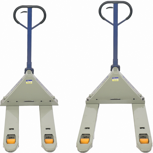 Transpalettes &agrave; largeur r&eacute;glable, 48" lo x 27" la, Capacit&eacute; 5500 lb Meunier Outillage Industriel