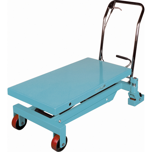 Heavy-Duty Hydraulic Scissor Lift Table, 40" L x 20-1/8" W, Steel, 2200 lbs. Capacity Meunier Outillage Industriel