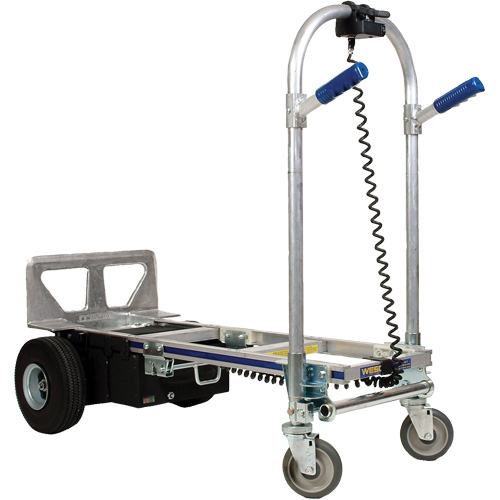 CobraPRO Jr. Series Convertible Hand Truck, Aluminum, 1200 lbs. Capacity Meunier Outillage Industriel