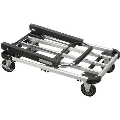 Foldable Platform Trucks, Aluminum, 300 lbs., 28" L x 16" W, 32" High Meunier Outillage Industriel