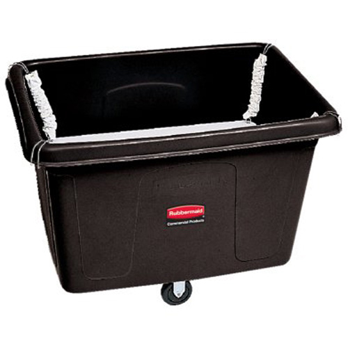Cube Truck with Spring Platform, Polyethylene, 44-1/16" L x 31" W x 32-1/2" H, 14 cu.ft. Volume, 500 lbs. Capacity Meunier Outillage Industriel