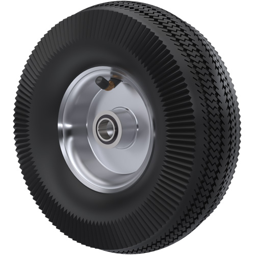 Pneumatic Wheel, 10" (254 mm), 350 lbs. (159 kg.) Capacity Meunier Outillage Industriel
