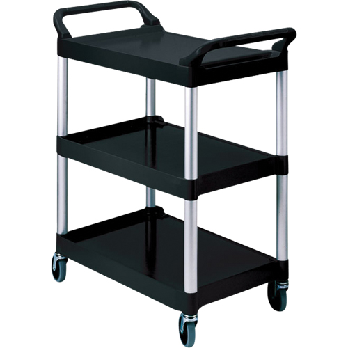 Chariot de service, 3 tiers, 19" x 38" x 34", Capacit&eacute; 200 lb Meunier Outillage Industriel