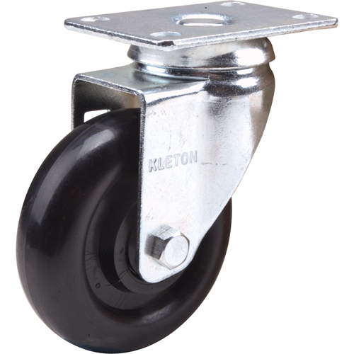 Roulette, Pivotant, 4" (101,6 mm), Polyol&eacute;fine, 250 lb (113 kg) Meunier Outillage Industriel