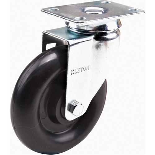 Roulette, Pivotant, 5" (127 mm), Polyol&eacute;fine, 250 lb (113 kg) Meunier Outillage Industriel