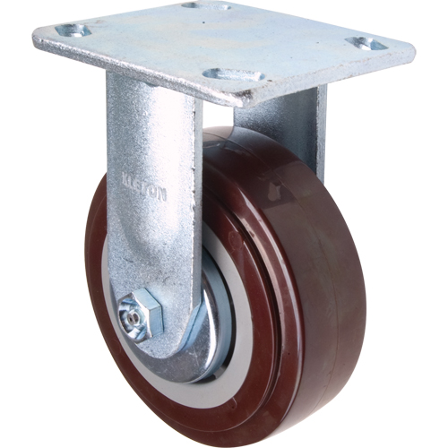 Caster, Rigid, 5" (127 mm), Polyurethane, 650 lbs. (294 kg.) Meunier Outillage Industriel