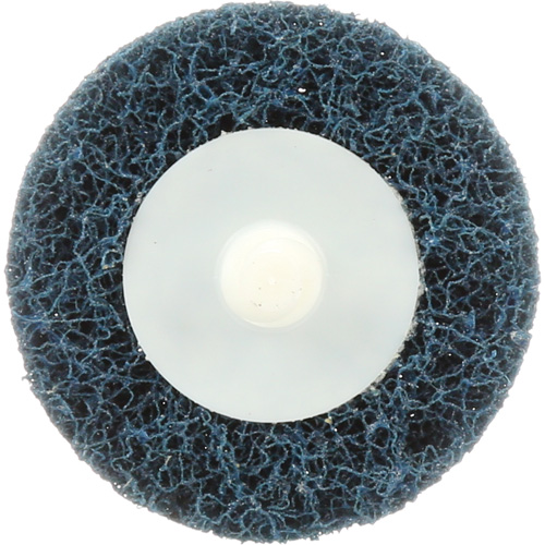 Disque de ponçage et meulage &agrave; rechange rapide HS Buff & Blend Standard Abrasives 840358, 2" dia., Grain Moyen, Oxyde d'aluminium Meunier Outillage Industriel