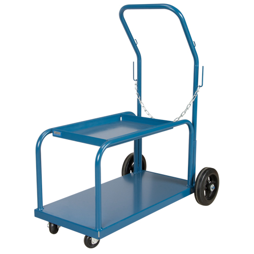 Chariots de soudage Mini-MIG, Roues Caoutchouc, Base de , 1000 lb Meunier Outillage Industriel