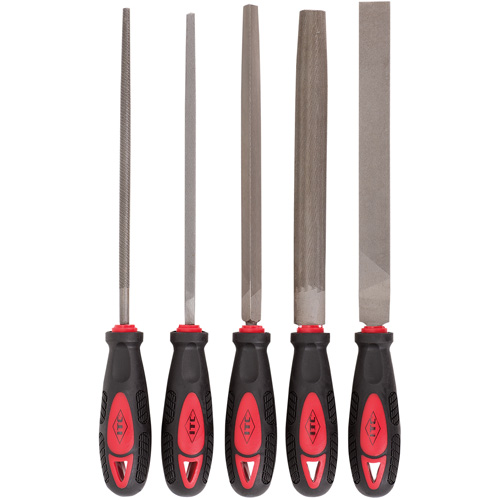 Jeu de limes, 5 pi&egrave;ces Meunier Outillage Industriel