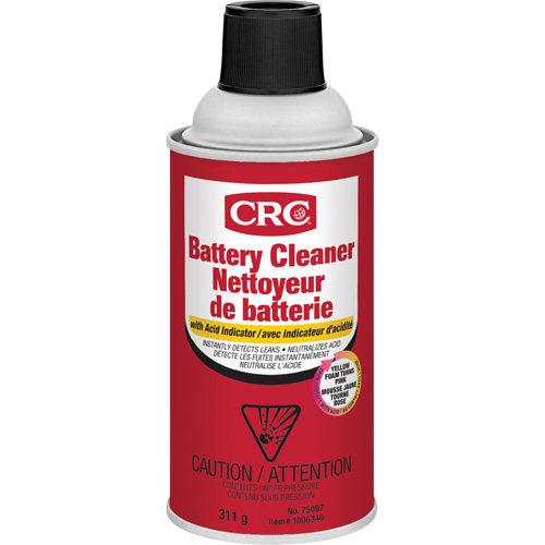 Battery Cleaner With Acid Indicator, Aerosol Can Meunier Outillage Industriel