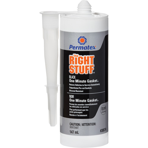 Compos&eacute; &agrave; joints The Right Stuff, Cartouche, Noir Meunier Outillage Industriel