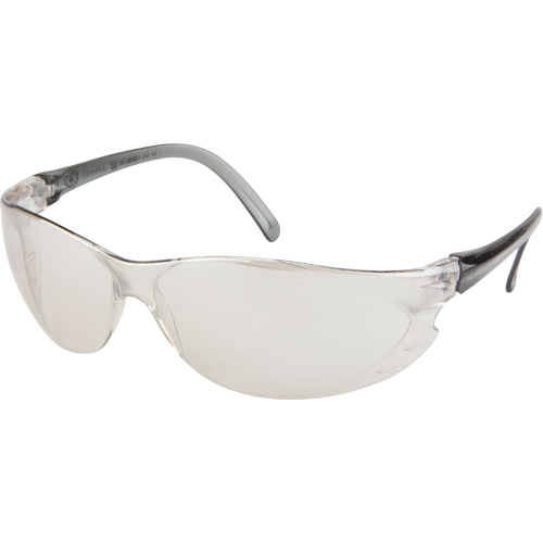 Lunettes de s&eacute;curit&eacute; s&eacute;rie Twister, Lentille Miroir int&eacute;rieur/ext&eacute;rieur, Anti-&eacute;gratignures, ANSI Z87+/R&eacute;pond ou surpasse la norme CSA Z94.3 Meunier Outillage Industriel