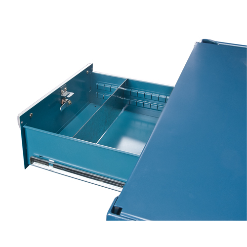 Mobile Service Cart, 2 Tiers, 24" W x 57" H x 40" D, 1200 lbs. Capacity Meunier Outillage Industriel